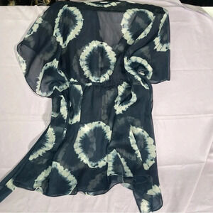 Michael Kors - Sheer Tie Dye Pullover Blouse - Sm/Medium georgette Material EUC